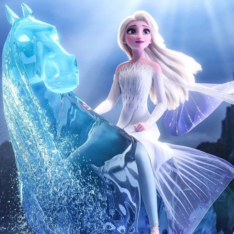 Elsa-Frozen 2/Sitio Oficial